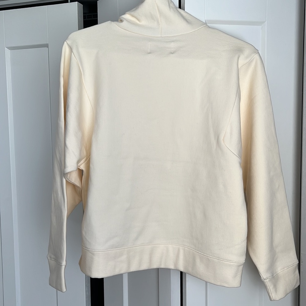 Madewell MWL Loungewear Cowled Sweatshirt Pullover, NWOT - Picture 7 of 7